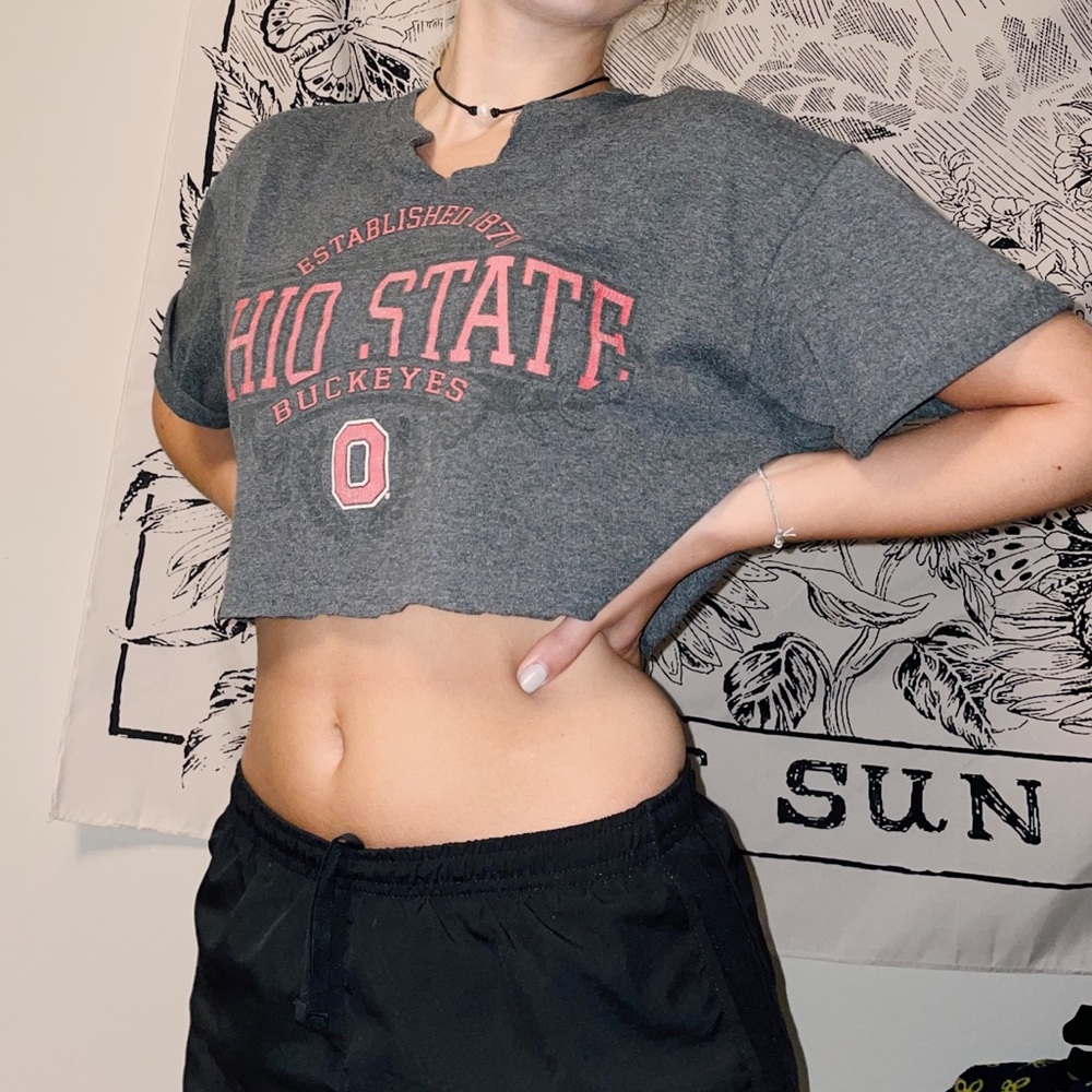 Ohio state V neck